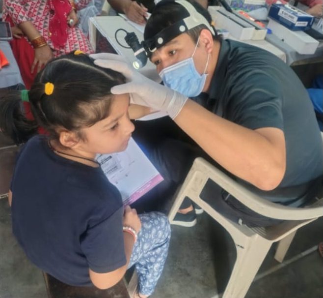 Community and school ENT screening activity